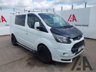 Image of 2017 FORD TRANSIT CUSTOM 290 LR P/V 1996cc TURBO DIESEL MANUAL 6 Speed PANEL VAN