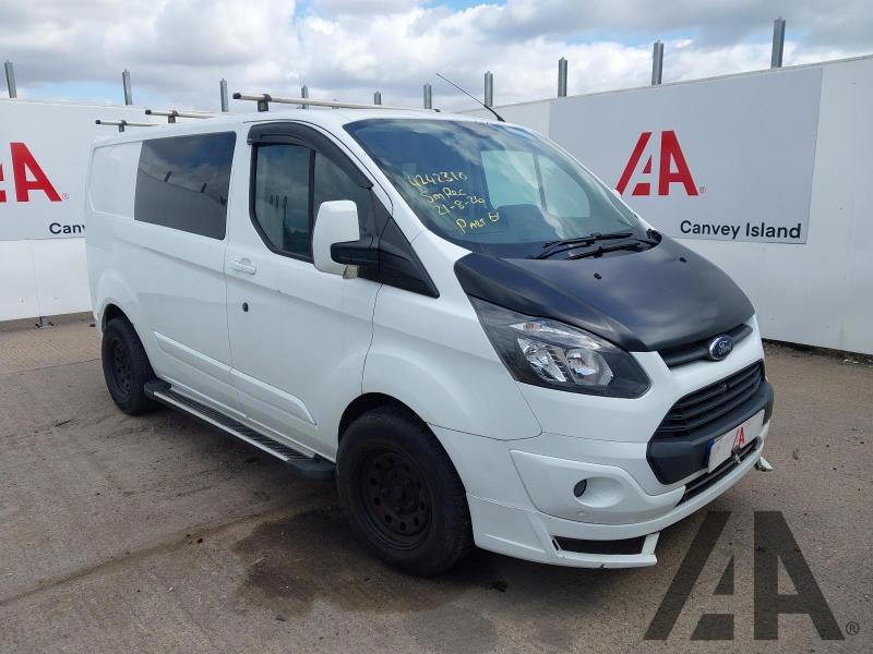 2017 FORD TRANSIT CUSTOM 290 LR P/V 1996cc TURBO DIESEL MANUAL 6 Speed PANEL VAN