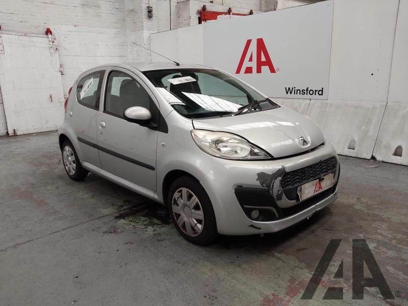 2013 PEUGEOT 107 ACTIVE 998cc PETROL MANUAL 5 Speed 5 DOOR HATCHBACK