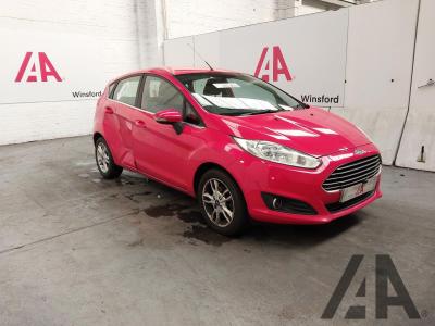 2014 FORD FIESTA ZETEC TDCI 1499cc TURBO DIESEL MANUAL 5 Speed 5 DOOR HATCHBACK