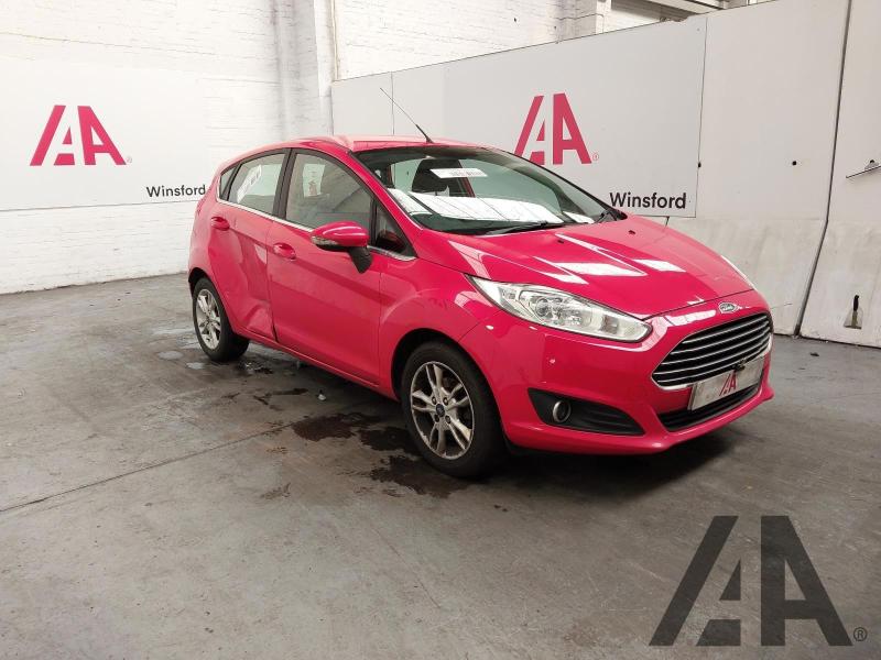 2014 FORD FIESTA ZETEC TDCI 1499cc TURBO DIESEL MANUAL 5 Speed 5 DOOR HATCHBACK