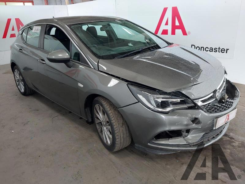 2017 VAUXHALL ASTRA TECH LINE 1399cc PETROL MANUAL 5 Speed 5 DOOR HATCHBACK