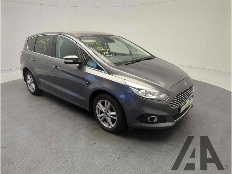 2017 FORD S-MAX TITANIUM TDCI 1997cc TURBO DIESEL MANUAL 6 Speed 5 DOOR MPV