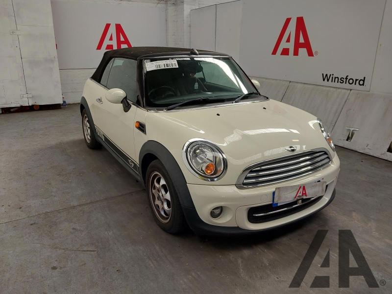 2014 MINI CONVERTIBLE COOPER 1598cc PETROL MANUAL 6 Speed 2 DOOR CONVERTIBLE