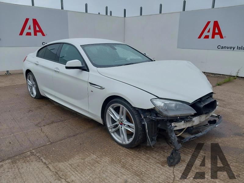 2013 BMW 6 SERIES 640D M SPORT GRAN COUPE 2993cc TURBO DIESEL AUTOMATIC 4 DOOR COUPE