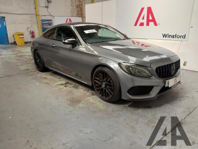 Image of 2017 MERCEDES C-CLASS C 220 D AMG LINE 2143cc TURBO DIESEL AUTOMATIC 2 DOOR COUPE