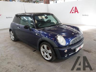 Image of 2005 MINI HATCH COOPER 1598cc PETROL MANUAL 5 Speed 3 DOOR HATCHBACK