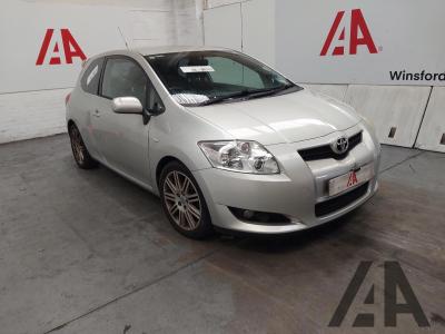 Image of 2009 TOYOTA AURIS SR VALVEMATIC 1598cc PETROL SEMI AUTO 5 Speed 3 DOOR HATCHBACK