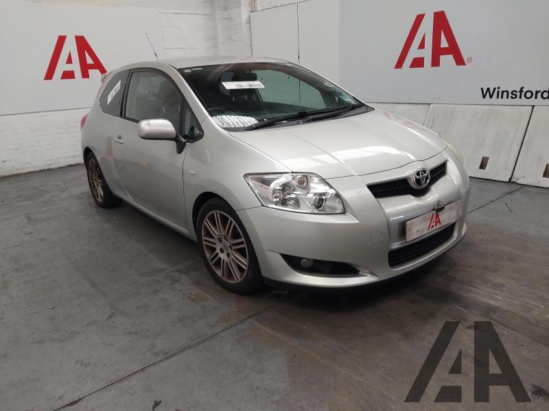 2009 TOYOTA AURIS SR VALVEMATIC 1598cc PETROL SEMI AUTO 5 Speed 3 DOOR HATCHBACK