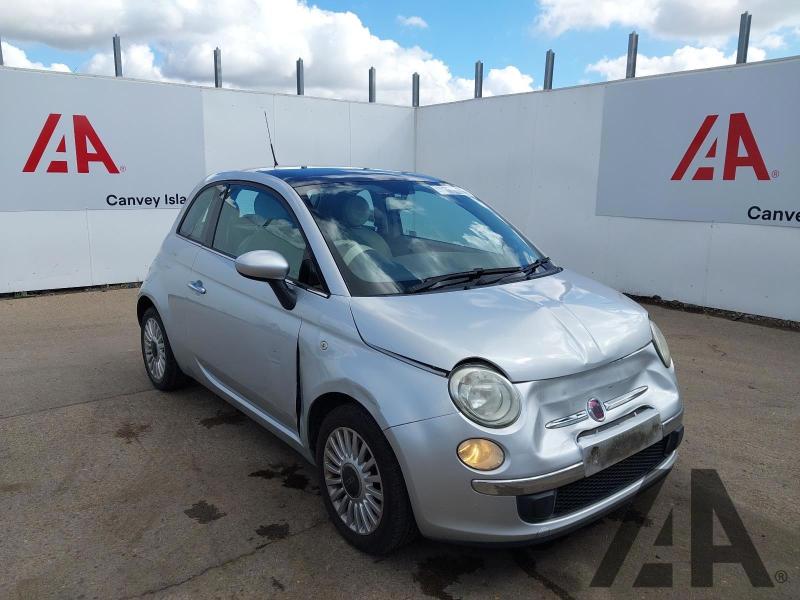 2011 FIAT 500 LOUNGE 1242cc PETROL MANUAL 3 DOOR HATCHBACK