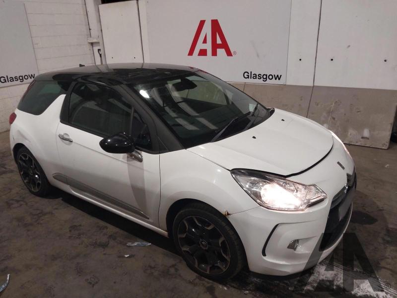 2011 CITROEN DS3 E-HDI DSTYLE PLUS 1560cc TURBO DIESEL MANUAL 5 Speed 3 DOOR HATCHBACK