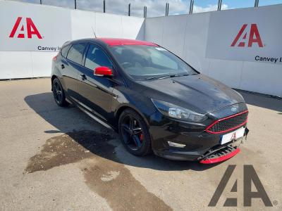 Image of 2017 FORD FOCUS ZETEC S BLACK EDITION 1498cc TURBO PETROL MANUAL 6 Speed 5 DOOR HATCHBACK