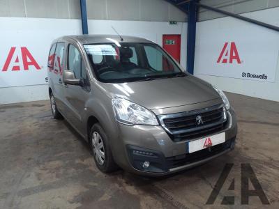 Image of 2015 PEUGEOT PARTNER BLUE HDI TEPEE ACTIVE 1560cc TURBO DIESEL SEMI AUTO 6 Speed 5 DOOR MPV