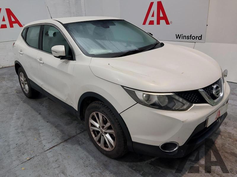 2014 NISSAN QASHQAI DCI ACENTA 1461cc TURBO DIESEL MANUAL 6 Speed 5 DOOR HATCHBACK