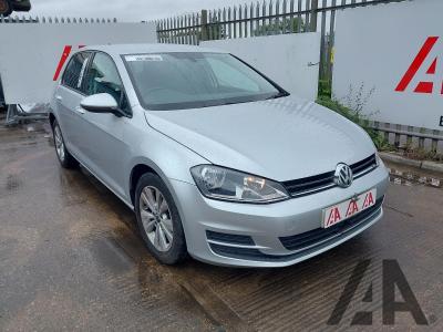 Image of 2014 VOLKSWAGEN GOLF SE TSI BLUEMOTION TECHNOLOGY D 1395cc TURBO PETROL SEMI AUTO 7 Speed 5 DOOR HATCHBACK