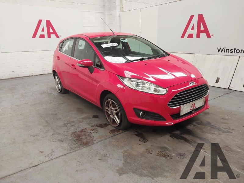 2013 FORD FIESTA ZETEC 1242cc PETROL MANUAL 5 Speed 5 DOOR HATCHBACK