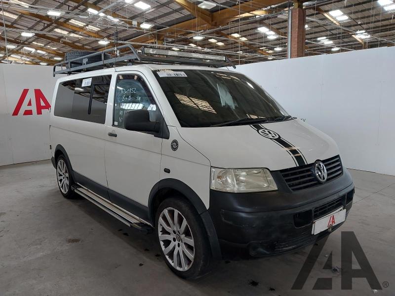2009 VOLKSWAGEN TRANSPORTER T28 TDI SWB 1896cc TURBO DIESEL MANUAL 5 Speed MOTORHOME