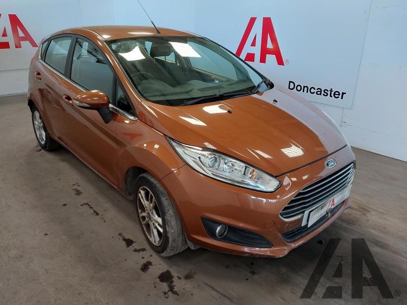 2016 FORD FIESTA ZETEC 1242cc PETROL MANUAL 5 Speed 5 DOOR HATCHBACK
