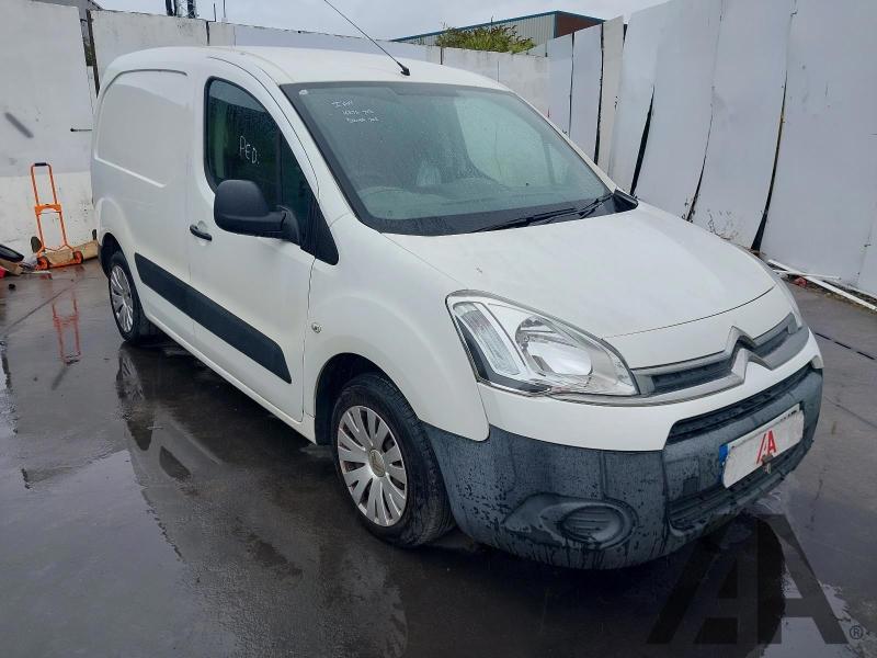 2013 CITROEN BERLINGO 625 ENTERPRISE L1 HDI 1560cc TURBO DIESEL MANUAL 5 Speed PANEL VAN