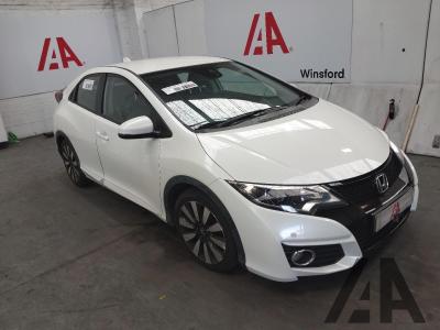 Image of 2016 HONDA CIVIC I-VTEC SE PLUS NAVI 1798cc PETROL MANUAL 6 Speed 5 DOOR HATCHBACK