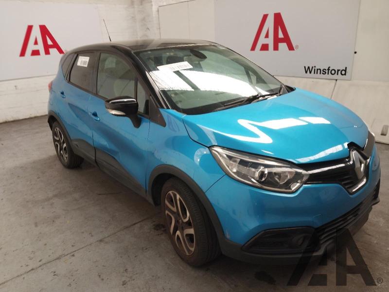 2014 RENAULT CAPTUR DYNAMIQUE S MEDIANAV DCI 1461cc TURBO DIESEL SEMI AUTO 5 DOOR HATCHBACK