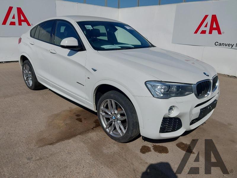 2017 BMW X4 XDRIVE20D M SPORT 1995cc TURBO DIESEL AUTOMATIC 4 DOOR COUPE