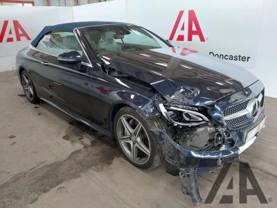 Image of 2017 MERCEDES C-CLASS C 220 D AMG LINE 2143cc TURBO DIESEL AUTOMATIC 2 DOOR CONVERTIBLE