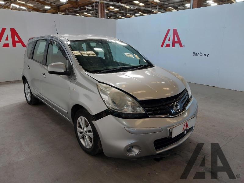 2009 NISSAN NOTE ACENTA 1598cc PETROL AUTOMATIC 4 Speed 5 DOOR MPV
