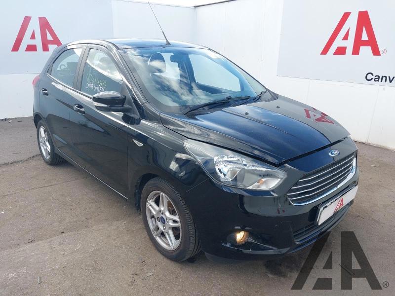 2018 FORD KA ZETEC 1198cc PETROL MANUAL 5 Speed 5 DOOR HATCHBACK
