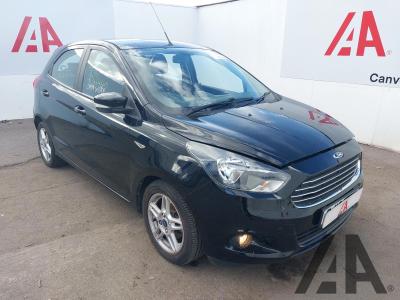 Image of 2018 FORD KA ZETEC 1198cc PETROL MANUAL 5 Speed 5 DOOR HATCHBACK