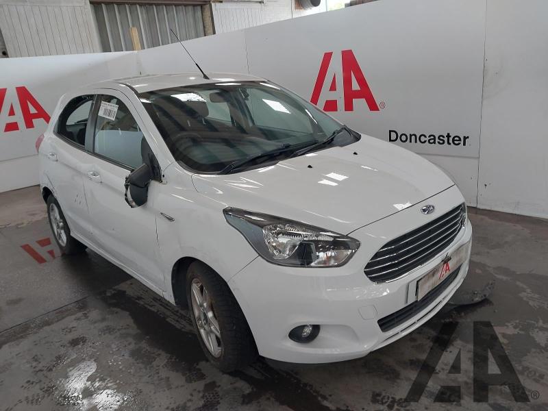 2018 FORD KA ZETEC 1198cc PETROL MANUAL 5 DOOR HATCHBACK