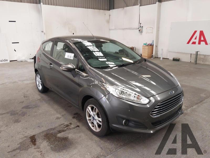 2017 FORD FIESTA ZETEC 1242cc PETROL MANUAL 5 Speed 3 DOOR HATCHBACK