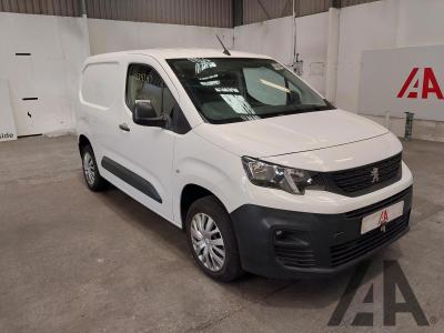 Image of 2021 PEUGEOT PARTNER BLUEHDI PROFESSIONAL L1 1499cc TURBO DIESEL MANUAL 2 DOOR PANEL VAN