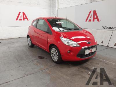 Image of 2013 FORD KA ZETEC 1242cc PETROL MANUAL 5 Speed 3 DOOR HATCHBACK