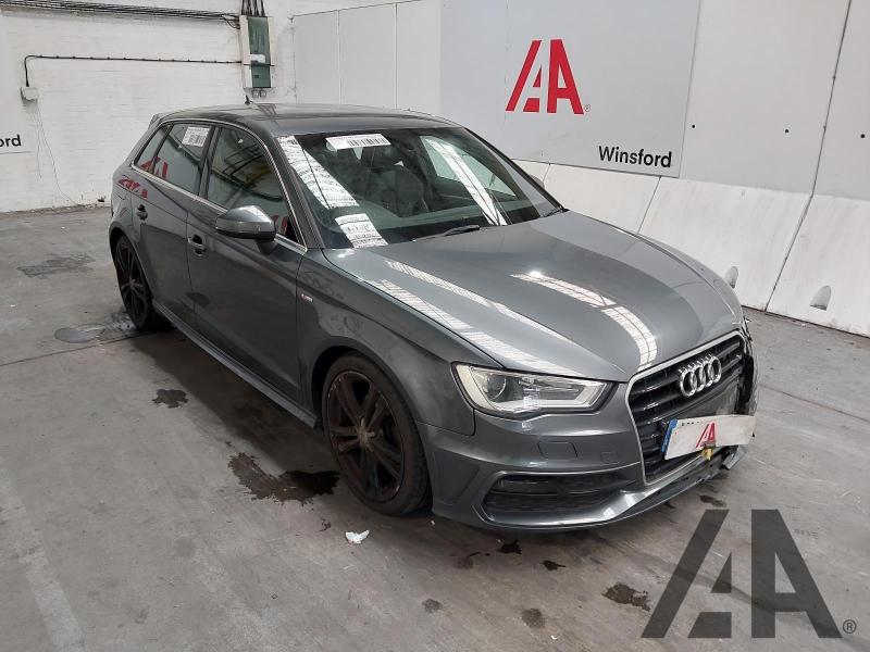 2013 AUDI A3 TDI S LINE 1968cc TURBO DIESEL MANUAL 6 Speed 5 DOOR HATCHBACK