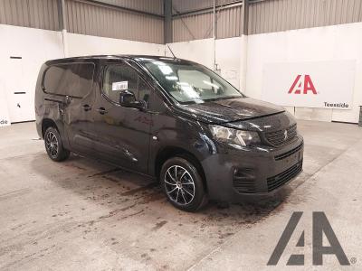 Image of 2021 PEUGEOT PARTNER BLUEHDI PROFESSIONAL L2 1499cc TURBO DIESEL MANUAL 2 DOOR PANEL VAN