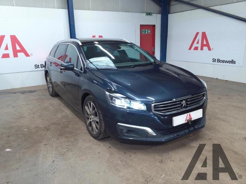 2017 PEUGEOT 508 BLUE HDI S/S SW GT LINE 1997cc TURBO DIESEL MANUAL 6 Speed 5 DOOR ESTATE