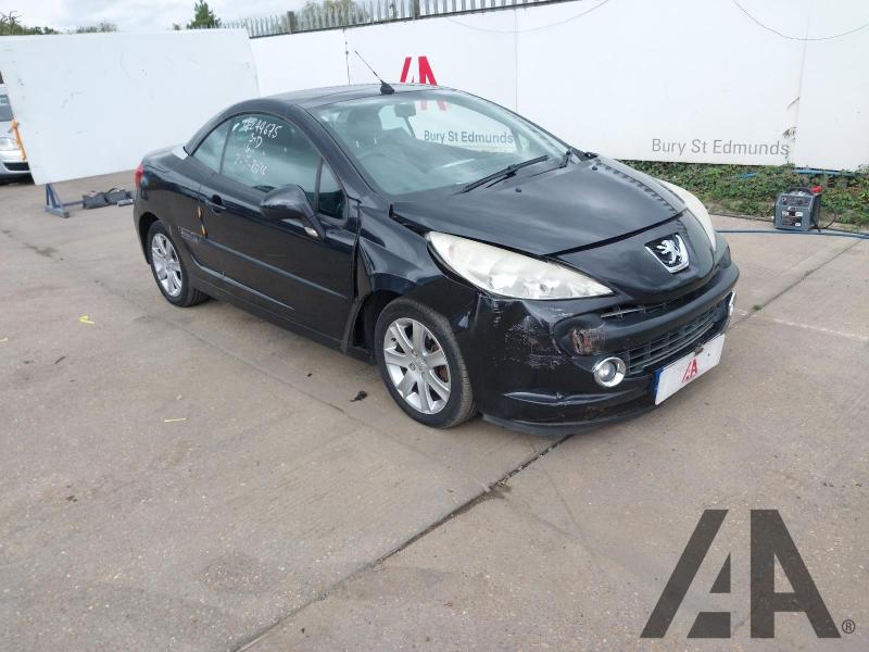 2008 PEUGEOT 207 SPORT COUPE CABRIOLET 1598cc PETROL AUTOMATIC 4 Speed 2 DOOR CONVERTIBLE