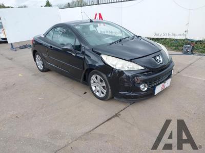 Image of 2008 PEUGEOT 207 SPORT COUPE CABRIOLET 1598cc PETROL AUTOMATIC 4 Speed 2 DOOR CONVERTIBLE