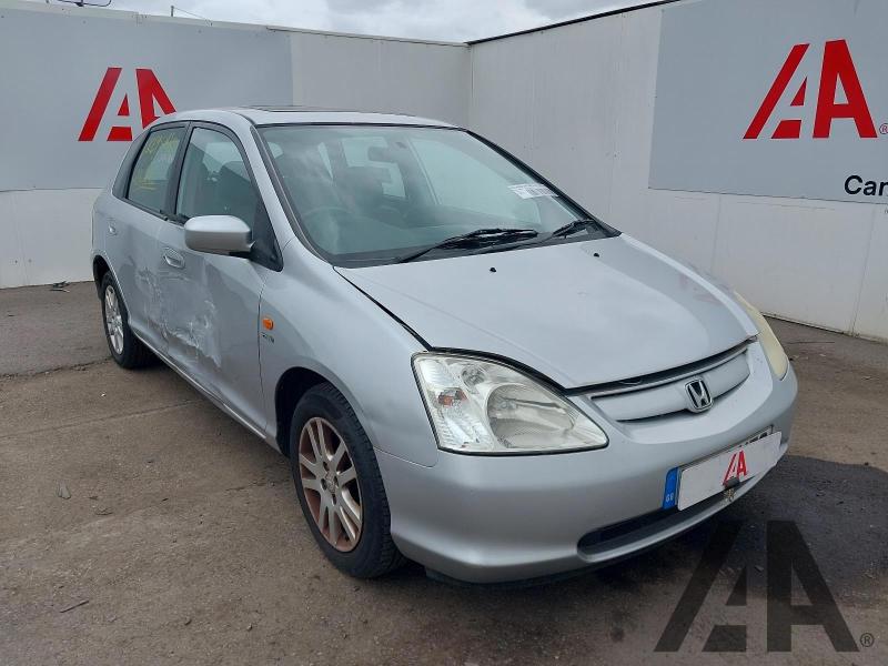 2003 HONDA CIVIC SE EXECUTIVE 1590cc PETROL AUTOMATIC 4 Speed 5 DOOR HATCHBACK
