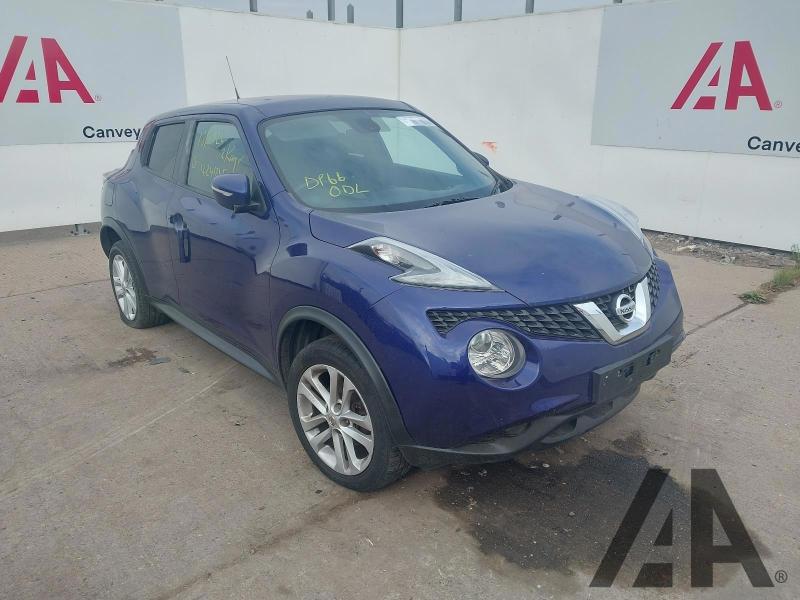 2017 NISSAN JUKE N-CONNECTA XTRONIC 1598cc PETROL CVT 5 DOOR HATCHBACK