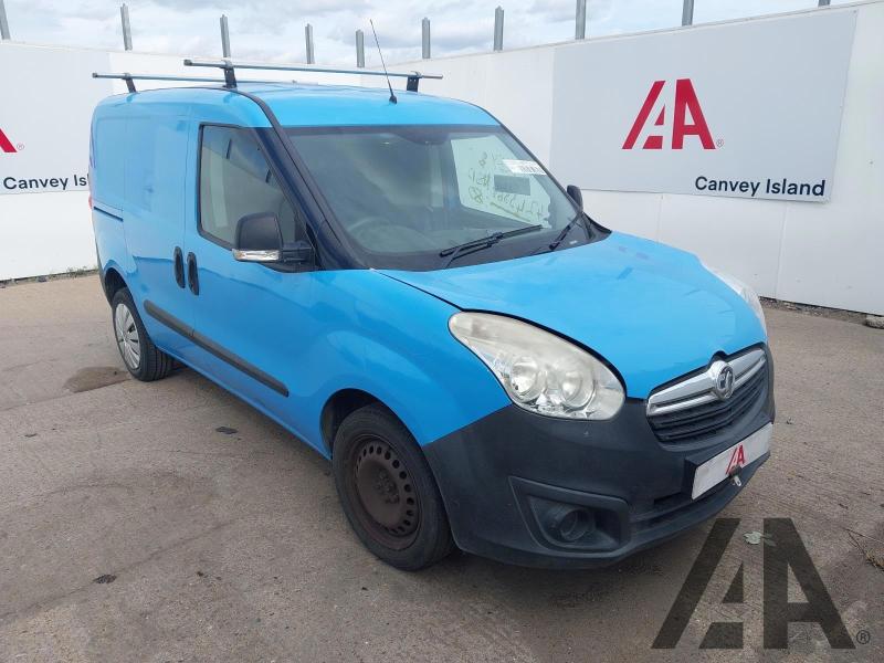 2016 VAUXHALL COMBO 2300 L1H1 CDTI 1248cc TURBO DIESEL MANUAL 5 Speed PANEL VAN