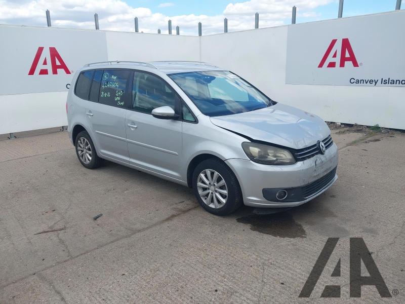 2011 VOLKSWAGEN TOURAN SE TSI DSG 1390cc SUPER PETROL SEMI AUTO 5 DOOR MPV