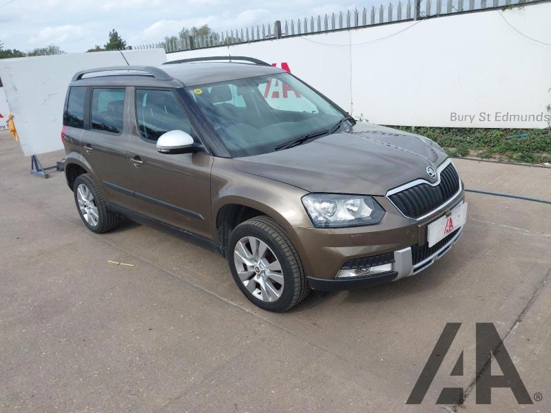 2015 SKODA YETI ELEGANCE TSI DSG 1197cc TURBO PETROL SEMI AUTO 5 DOOR HATCHBACK