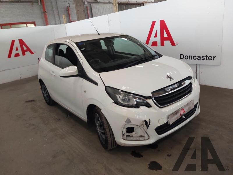2015 PEUGEOT 108 ACTIVE 998cc PETROL MANUAL 5 Speed 3 DOOR HATCHBACK