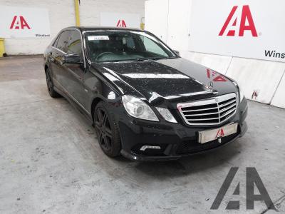 2011 MERCEDES E-CLASS E200 CDI BLUEEFFICIENCY SPORT 2143cc TURBO DIESEL AUTOMATIC 4 DOOR SALOON