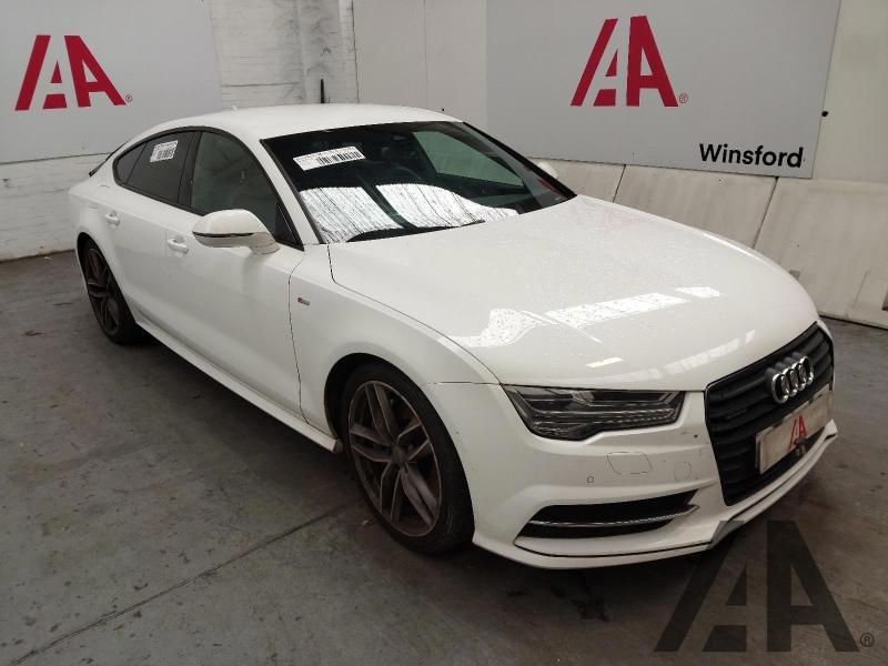 2017 AUDI A7 SPORTBACK TDI QUATTRO S LINE B 2967cc TURBO DIESEL AUTOMATIC 5 DOOR HATCHBACK