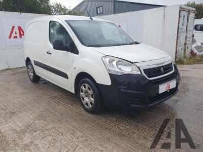 Image of 2018 PEUGEOT PARTNER BLUE HDI PROFESSIONAL L1 1560cc TURBO DIESEL MANUAL 4 DOOR PANEL VAN