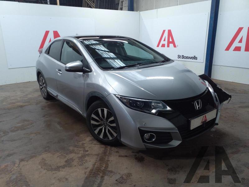 2017 HONDA CIVIC I-DTEC SR 1597cc TURBO DIESEL MANUAL 6 Speed 5 DOOR HATCHBACK