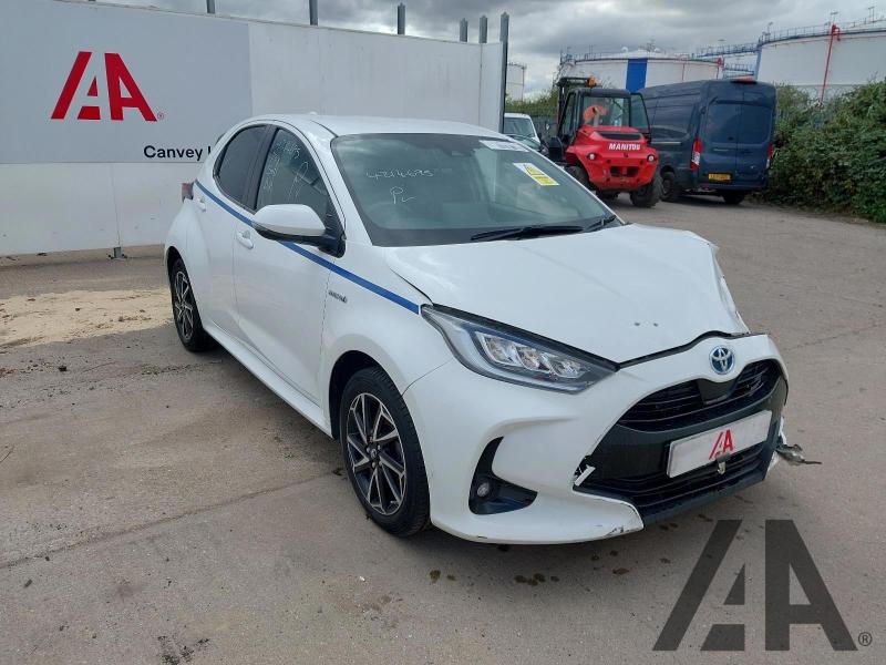 2021 TOYOTA YARIS DESIGN 1490cc PETROL/ELECTRIC CVT 5 DOOR HATCHBACK